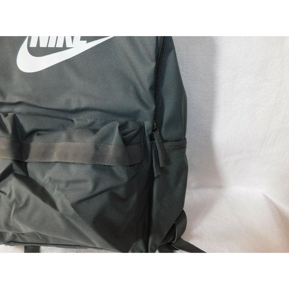 Nike School Gym Beach Backpack Gray and White ~NEW~